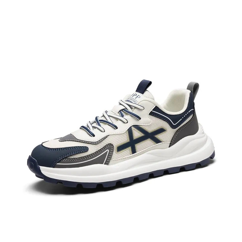 OFFER-AITR Anti-Slip And Wear-Resistant Breathable Low-Top Chunky Sneakers Men's-7