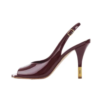 Chloe One Strap Sandals 9.5cm Women's Fuchsia