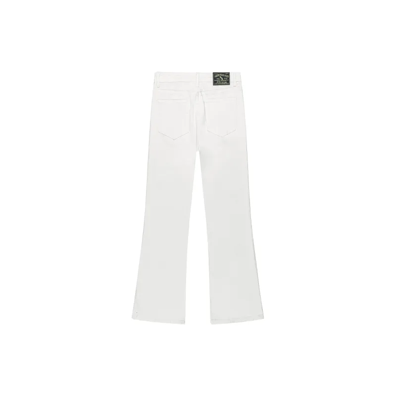 ALCOFM Jeans Unisex White-1