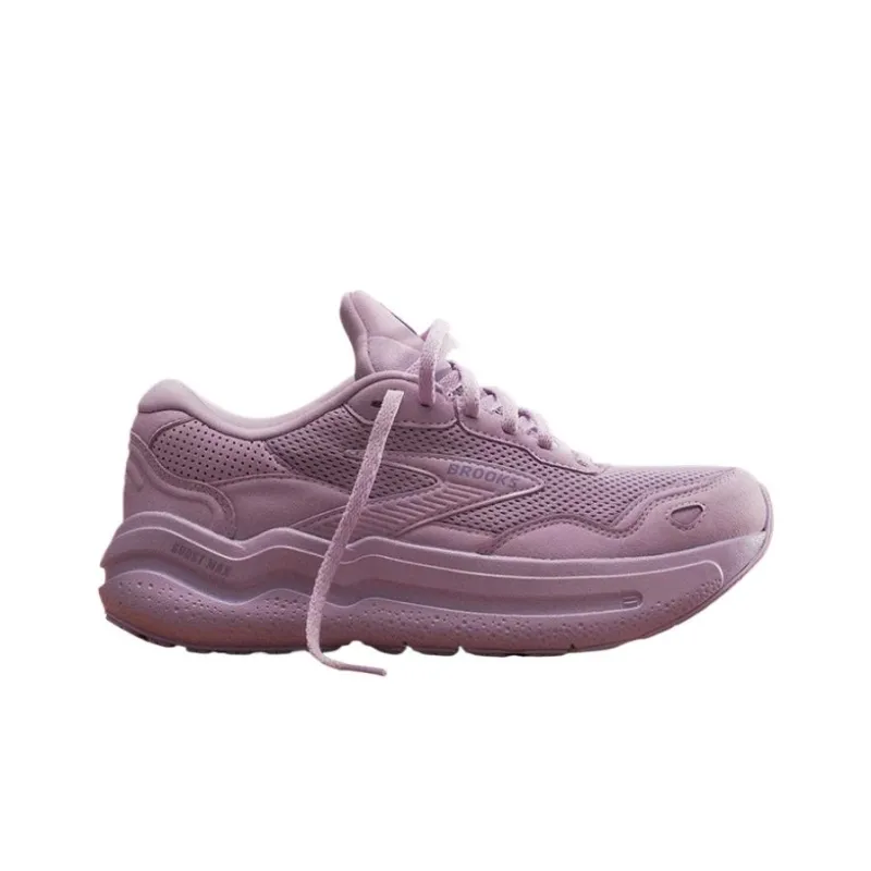 Brooks Cushioning And Abrasion Resistant Coverage Low Top Running Shoes Women's Lavender-1