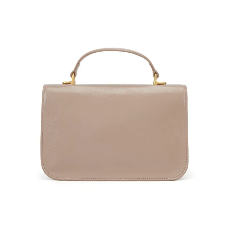 ELLE Cow Leather Handbag Medium Size Women's Multicolor-7
