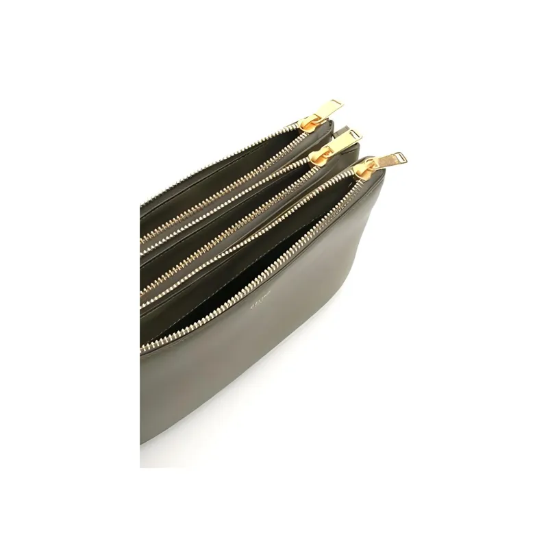 CELINE Trio Shoulder Bags-4