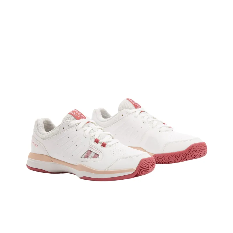 DECATHLON ARTENGO TS500 Low Top Tennis Shoes Women's Ecru-2