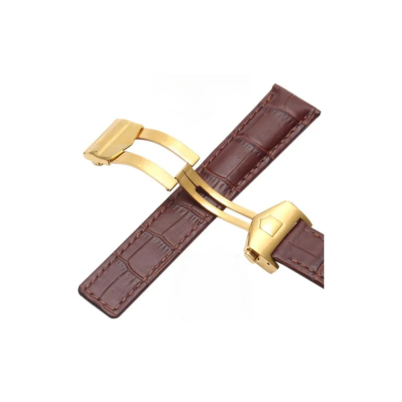 FUDIEN TAG Heuer Compatibility Watch Band 195mm Cowhide Leather Material-9