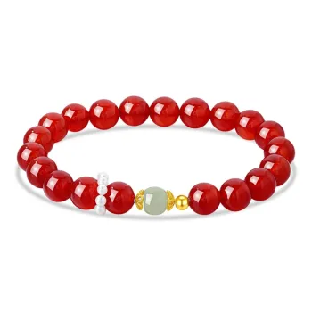 Kim Ka Fook Agate Bracelets Unisex