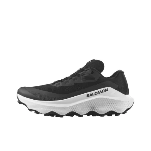 SALOMON Ultra Glide 3 Anti Slip Wear Resistant Low Top Running Shoes Men's Black