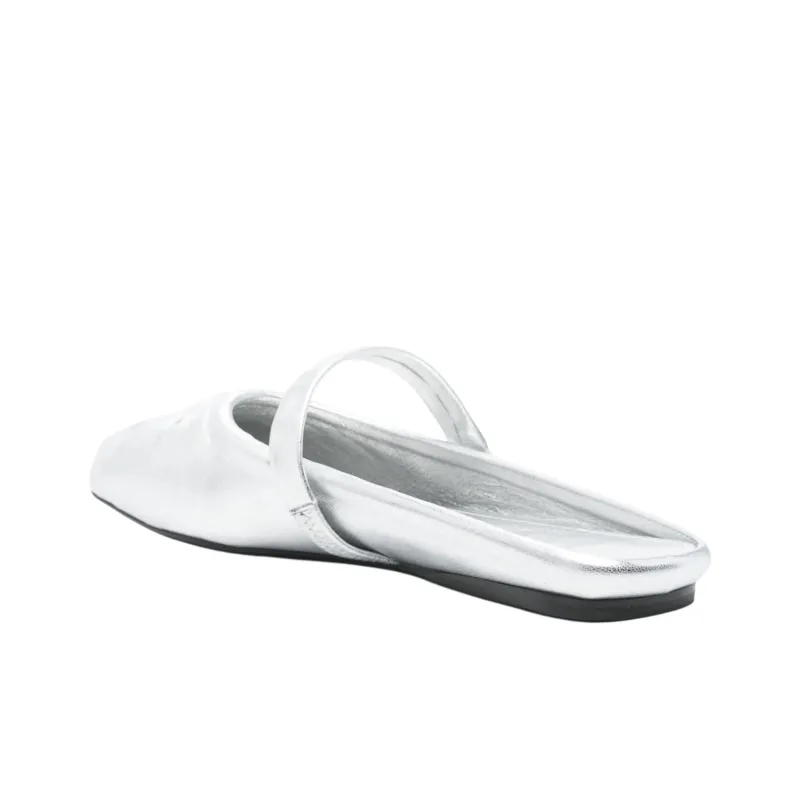 MARNI Closed Toe Slippers Women's Silver-3