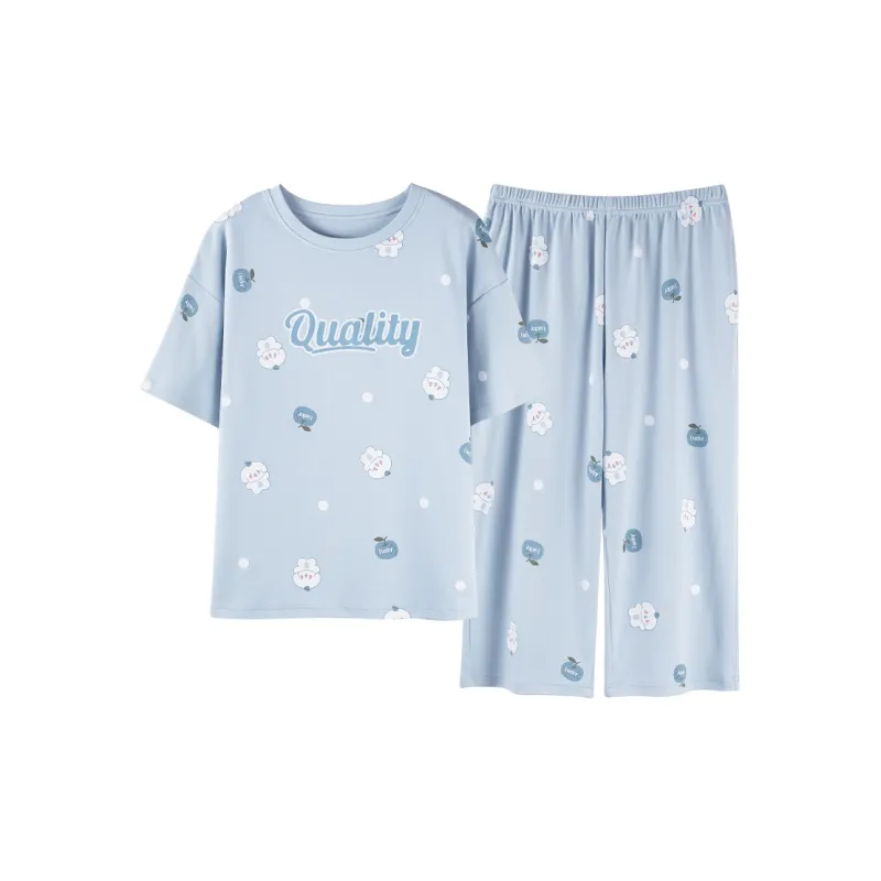 GOSO Pajama Set Women's Sky Blue-0