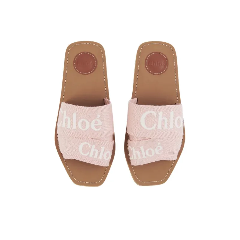 Chloe Woody EVA Slide Slippers Women's Pink-4