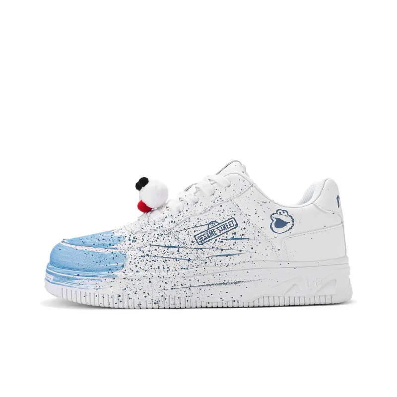 SESAME STREET Thermal Slip Resistant, Abrasion Resistant, Balance Height Increasing Low Top Skateboard Shoes Unisex-70