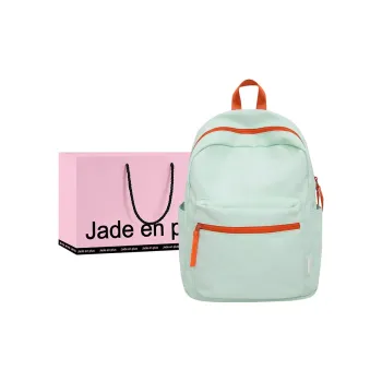 Jade En Plus Nylon Backpack Regular Unisex Mint Mambo/Light Yellow/Dusty Pink/Violet/Coconut Milk White