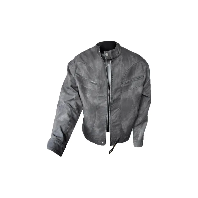 WARNING LIGHT Jacket Unisex Gray-2