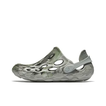 MERRELL Hydro Moc Clogs Men's Gray Stone Green