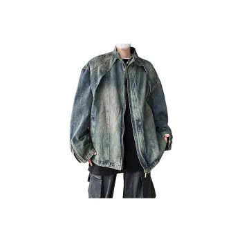 FOREVER 21 Denim Jacket Unisex Blue