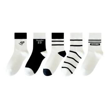 Montagut Mid Calf Socks Women's 5 Pack