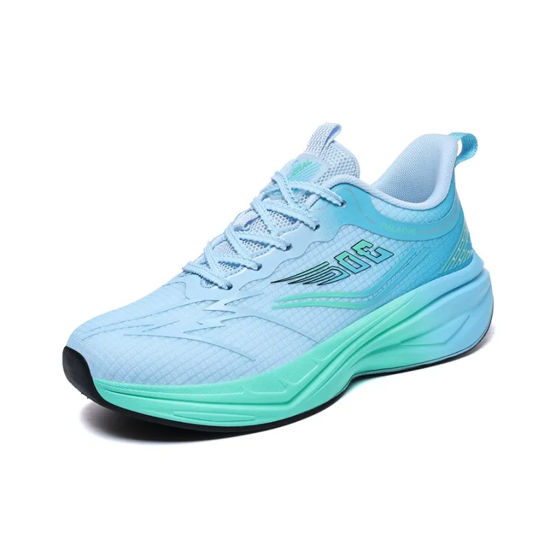 PALATIAL Shanling Running Shoes Men Low Top Sea Salt Blue/Misty Black Blue/White Orange-1
