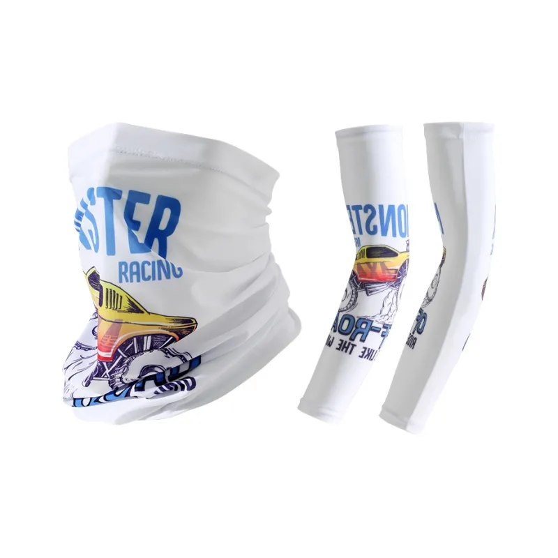 NANJIREN Polyester Sun Protection Sleeves Men's-3
