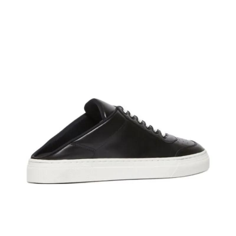 MaxMara Wrap-toe Slippers Women's Black-3