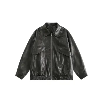FOR FEAR THAT Leather Jacket Unisex