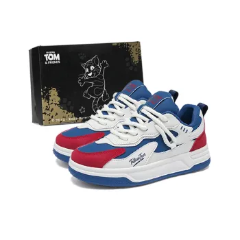 TALKING TOM Wear resistant Lightweight Breathable And Non slip. Low Top Skateboard Shoes Unisex