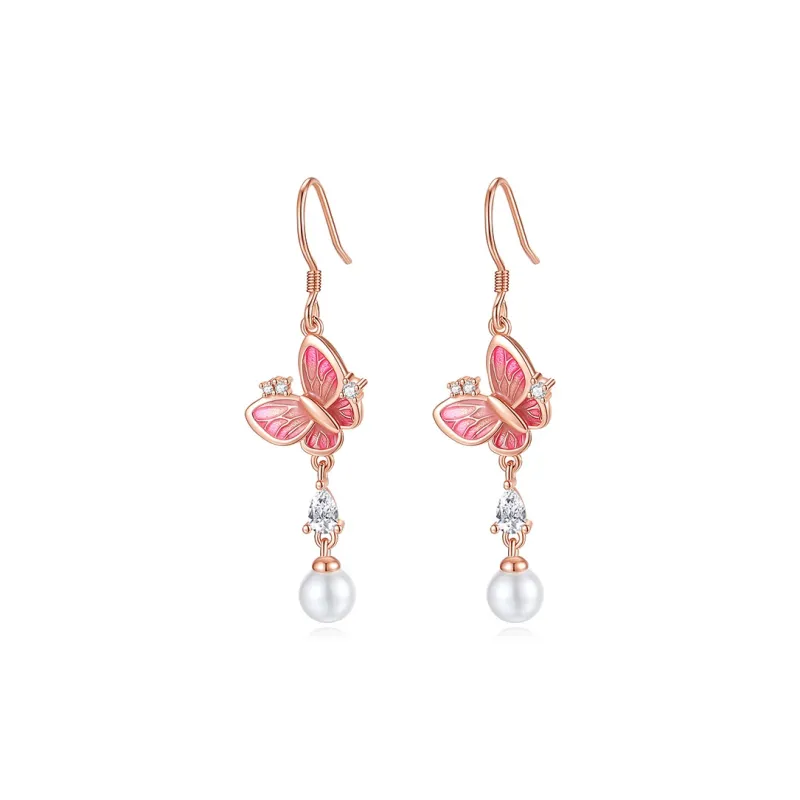 YINCHIE 925 Sterling Silver Earrings Women's Box-0