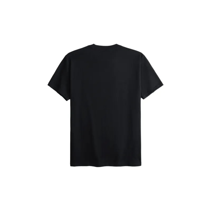 Hollister T Shirts Men Black-1