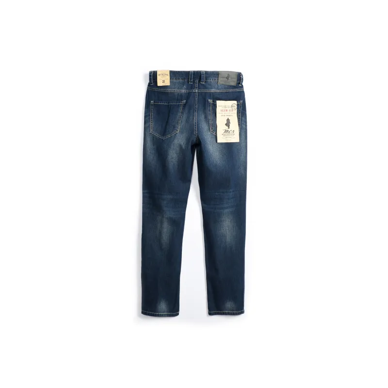 MCS Jeans Men Deep Sea Blue J8-1