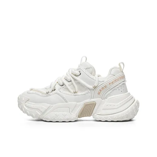 FAIRWHALE Anti Slip And Wear Resistant Height Increasing Low Top Chunky Sneakers Men's