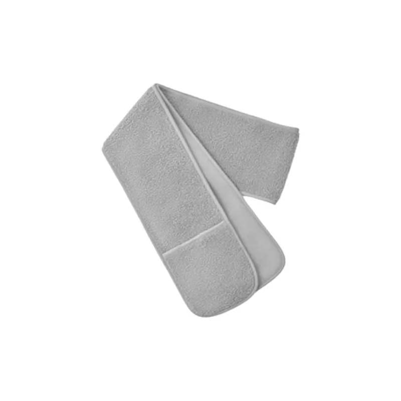 MUJI Polyester Scarves Unisex Gray-0