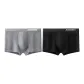 Dark Heather Gray, Black