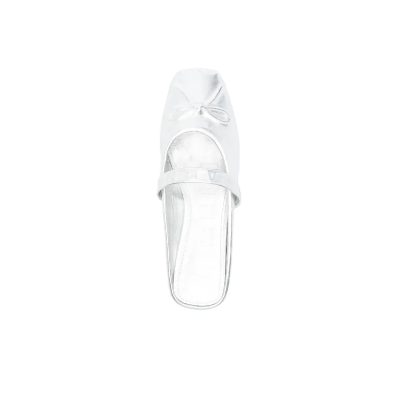 MARNI Closed Toe Slippers Women's Silver-4