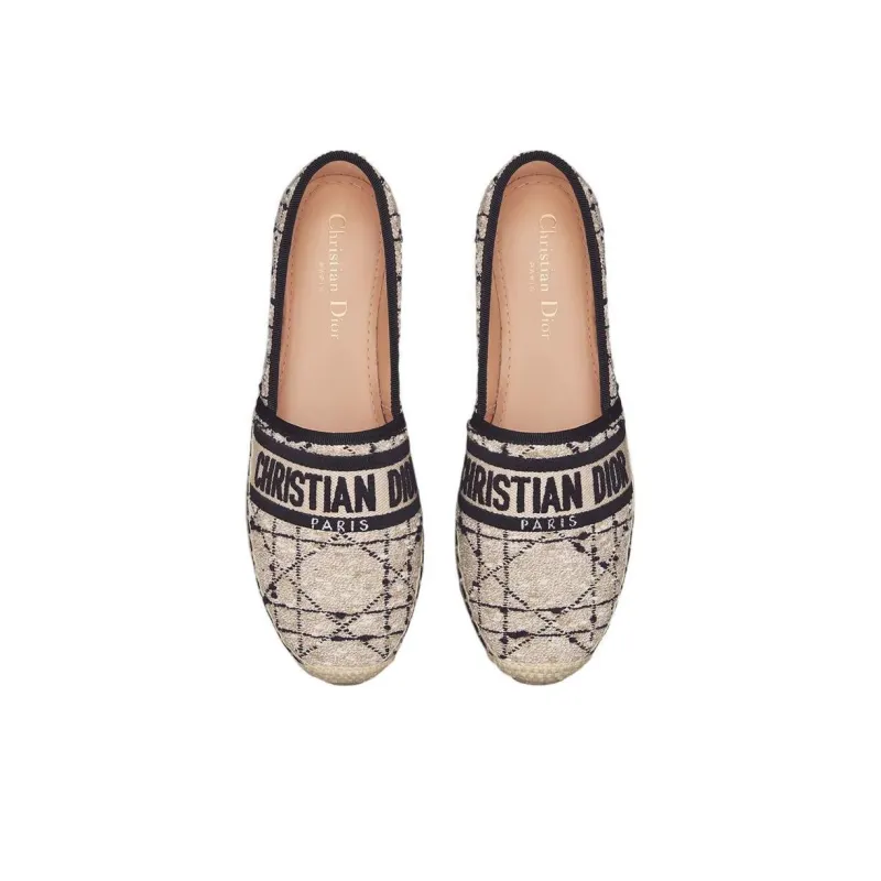 DIOR Granville Espadrilles Women's Beige-4