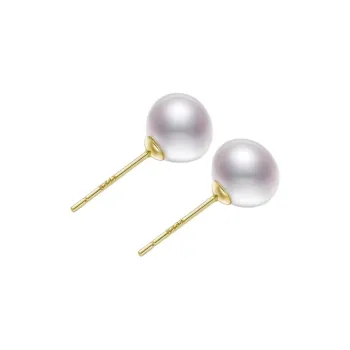 Rhymes S999 Silver Stud Earrings Women's