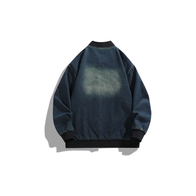 Qnxeey Denim Jackets Unisex-3