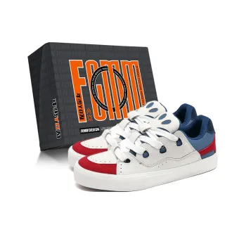 FCMM Anti Slip Wear Resistant Low Top Skateboard Shoes Unisex Box Included