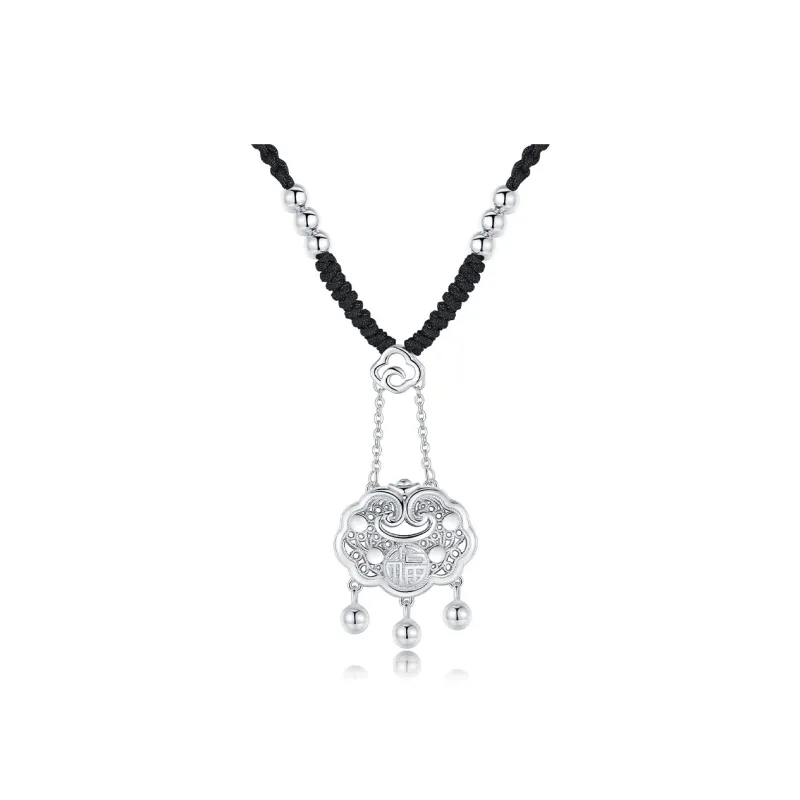 7℃ 999 Fine Silver Necklaces Unisex-0