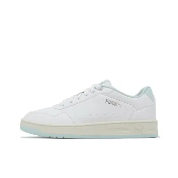PUMA Court Classy Anti-Slip Wear-Resistant Low-Top Skateboard Shoes Women's White Blue