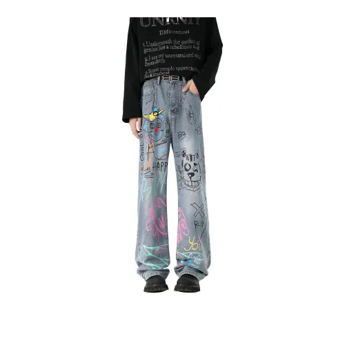 PAINT STAIN Classic Jeans Unisex