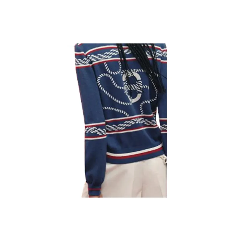 HERMES Knitwear Women's Blue-4