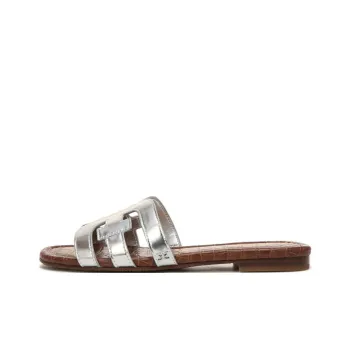 SAM EDELMAN Slip Resistant Slide Slippers Women's Silver