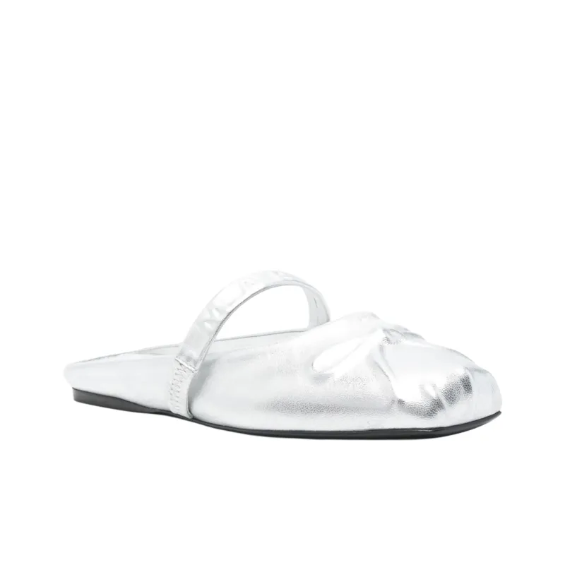 MARNI Closed Toe Slippers Women's Silver-2