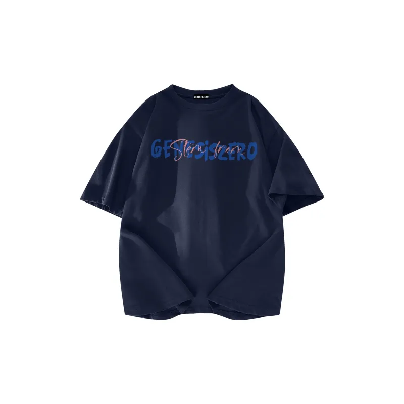 Genesiszero T-Shirt Unisex Black White-6