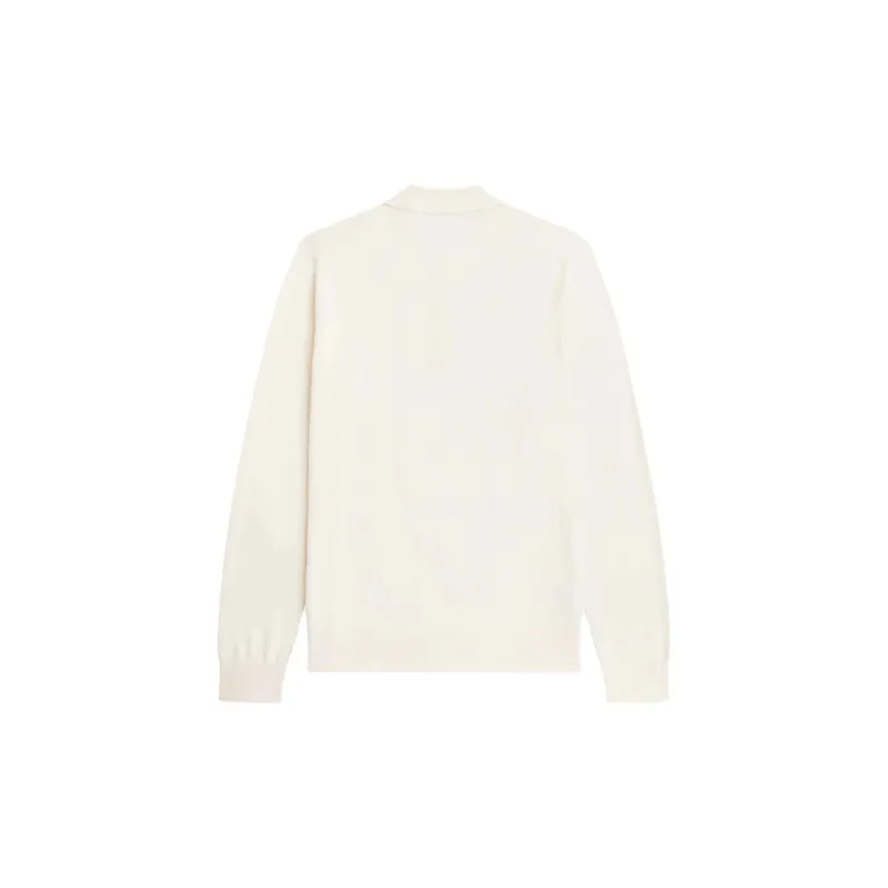 FRED PERRY Polo Shirt Men's Ivory-1