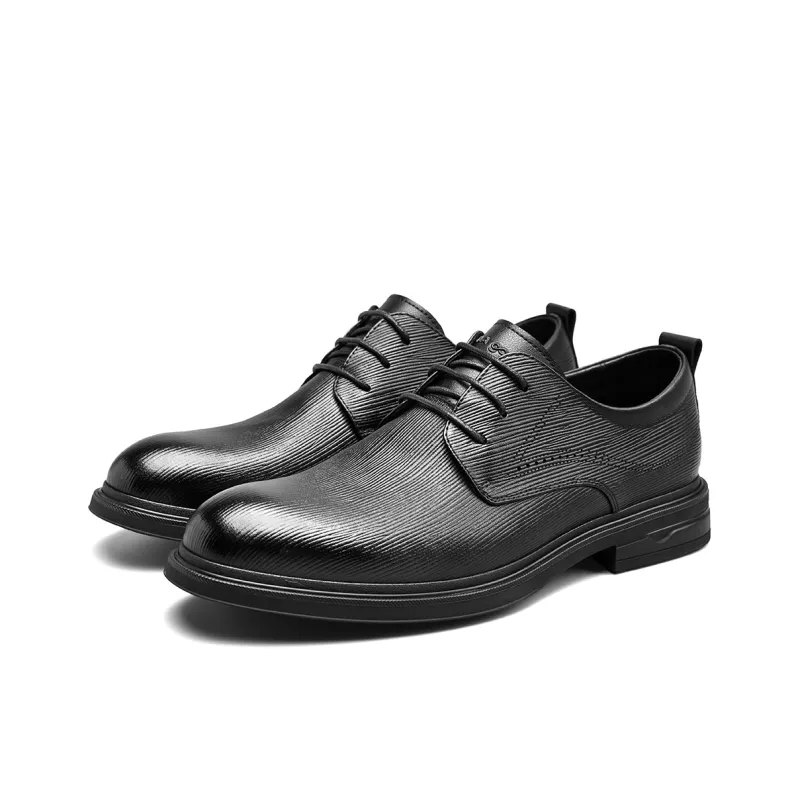 HLA Dress Shoes Men Low Top-1
