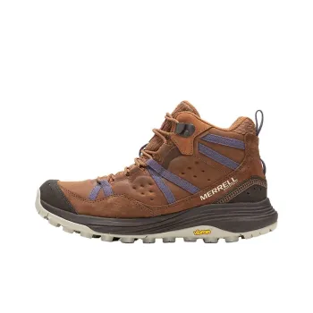 MERRELL Women's Siren Traveller 4 Mid Waterproof 'Nutshell Velvet' Women's