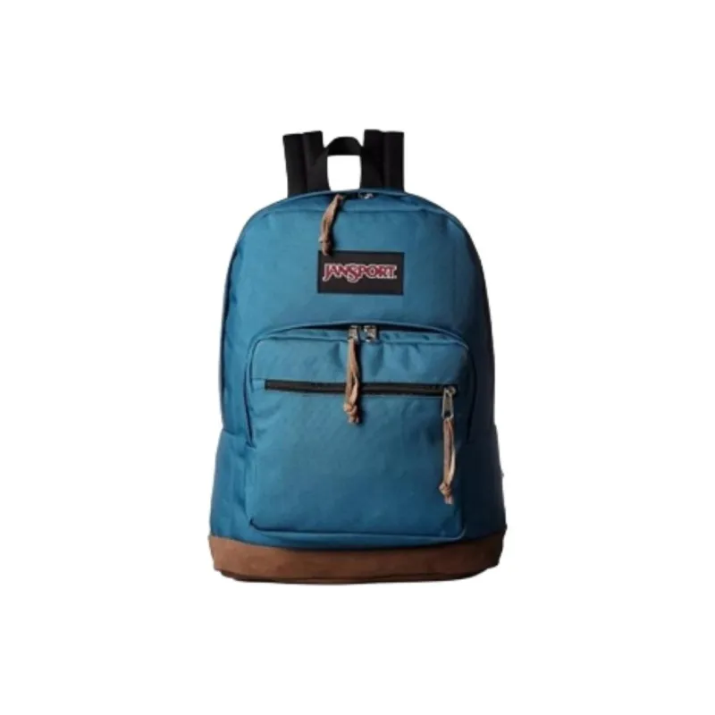 JanSport Polyester Backpack Medium Size Unisex Cool Blue-2