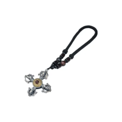 QINGFU 999 Fine Silver Handlebar Piece Unisex