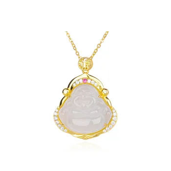 CHINA GOLD Agate Necklaces Women's