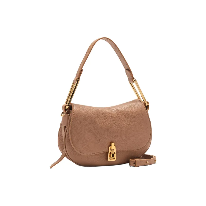 COCCINELLE Magie Leather Shoulder Bag Mini Women's Skin Color-1