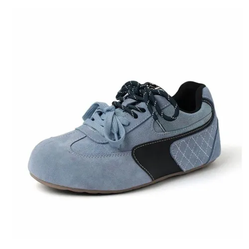 ABCYLM Cushioned Slip Resistant Impact Resistant Lightweight Low Top Casual Shoes Women's Blue
